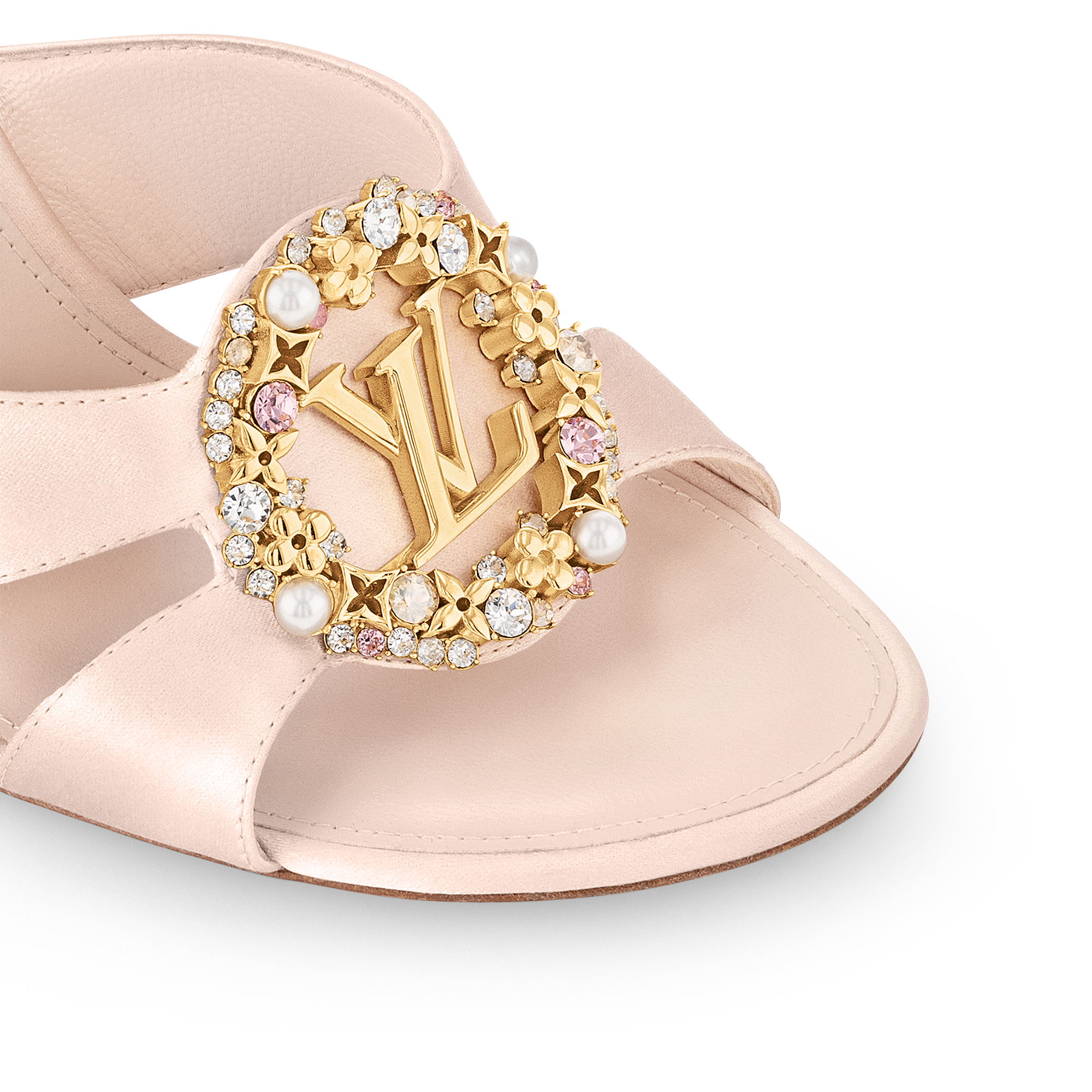 Louis vuitton pink store sandals